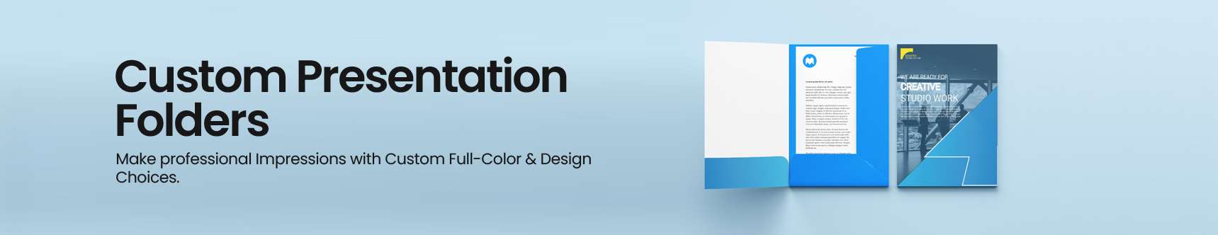 Custom Presentation Folders Custom Presentation Folders