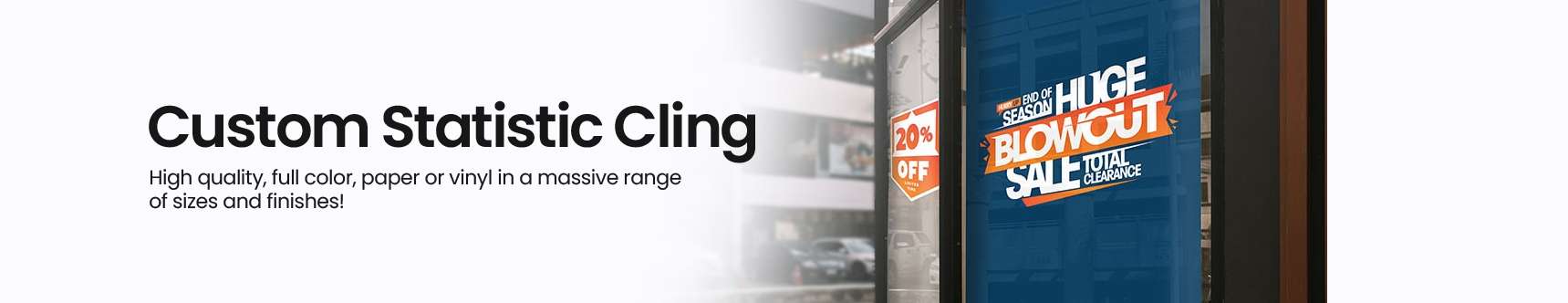 Custom Statistic Cling