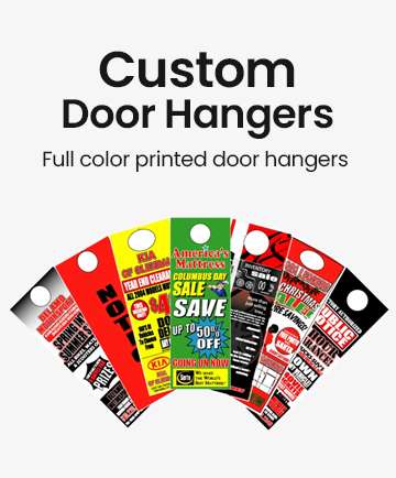 custom door hangers custom door hangers wholesale