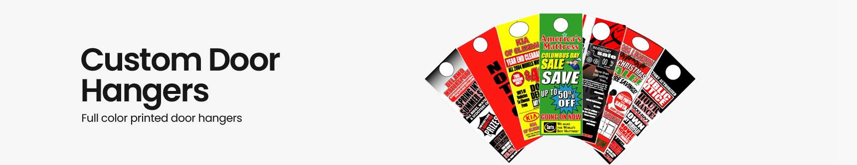 custom door hanger custom door hanger