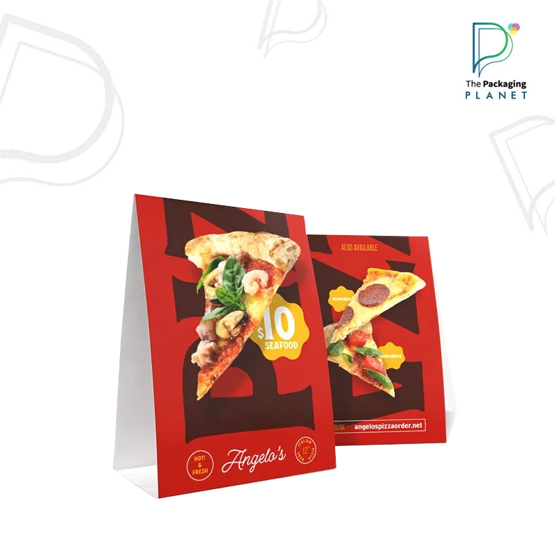 Pizza Table Tents Pizza Table Tents