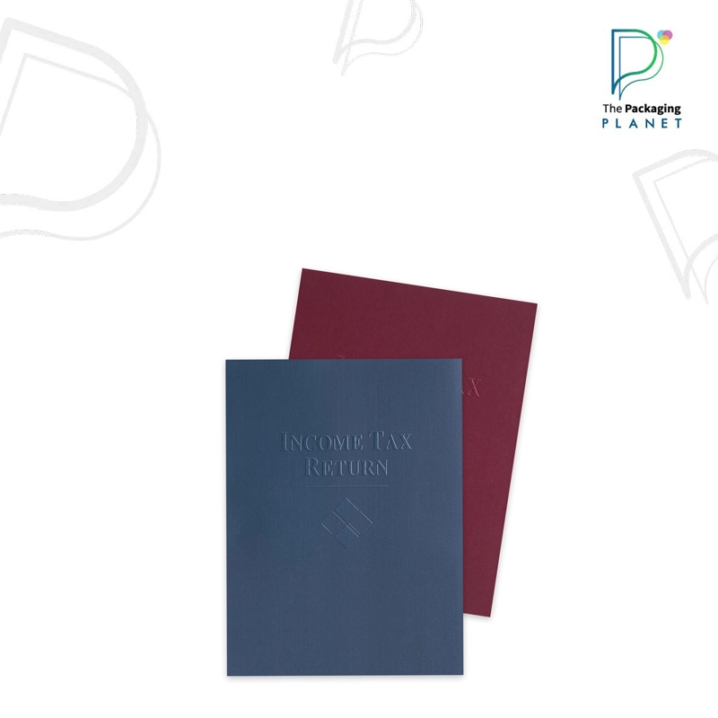 Custom Embossed Folders Custom Embossed Folders