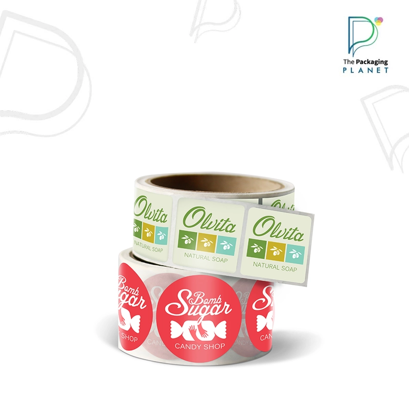 Custom Roll labels Custom Roll labels